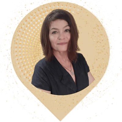 Cornelia Helga Schulze, bekanntes Medium und Coach, spirituelle Mentorin, Online und in Berlin, Deutschland